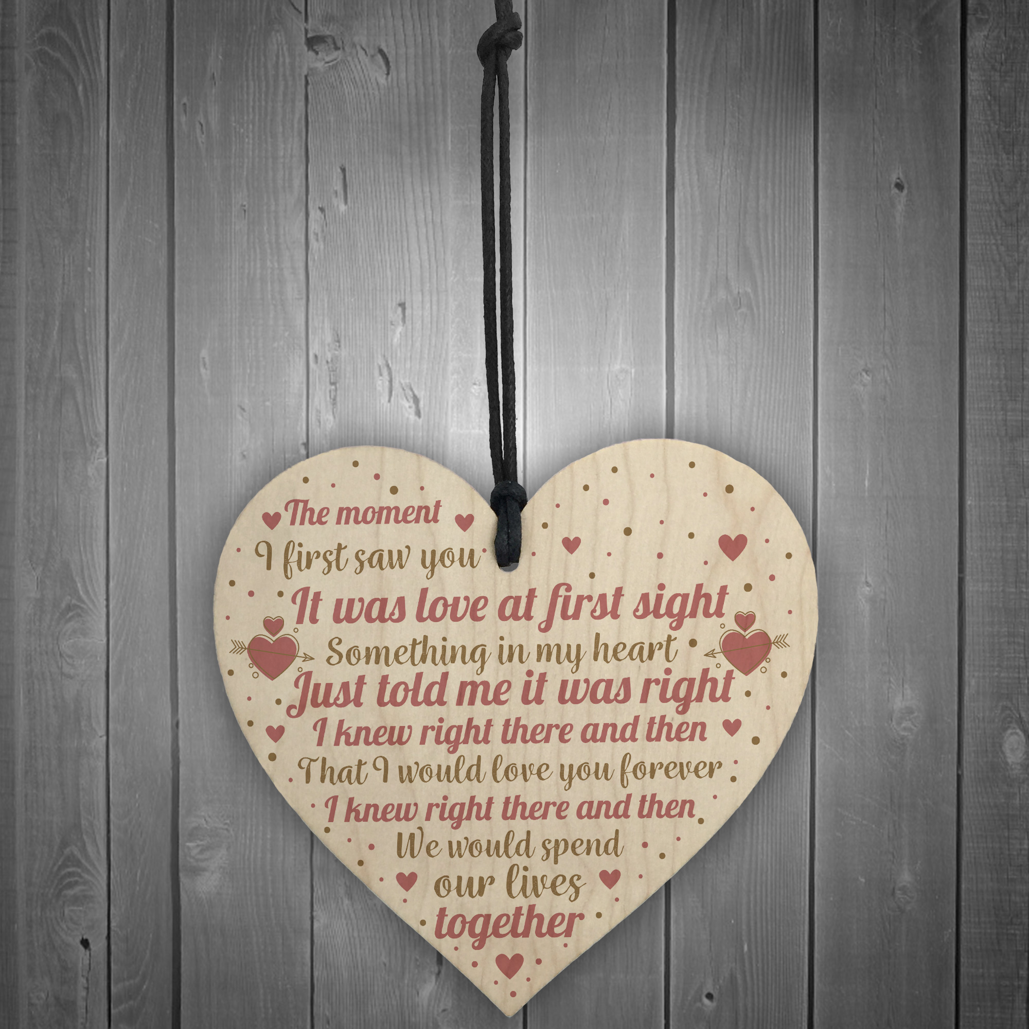 Perfect Anniversary Gifts For Husband Wife Romantic Love Plaques