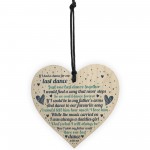 Memorial Plaques Memorial Gifts For Dad Wooden Heart Daddys Girl