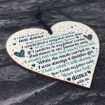 Memorial Plaques Memorial Gifts For Dad Wooden Heart Daddys Girl