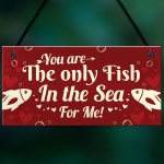 Funny Valentines Gift Plaque For Husband Wife Boyfriend