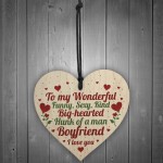 Valentines Anniversary Gift For Boyfriend Gift For Him Wood Sign