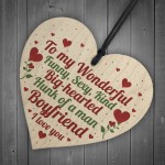 Valentines Anniversary Gift For Boyfriend Gift For Him Wood Sign