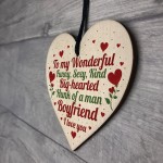 Valentines Anniversary Gift For Boyfriend Gift For Him Wood Sign