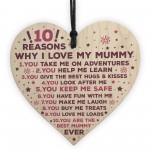 Mummy Gifts From Son Mother And Daughter Gifts Heart 10 Reasons 