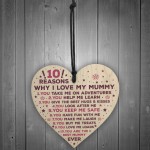 Mummy Gifts From Son Mother And Daughter Gifts Heart 10 Reasons 