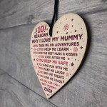 Mummy Gifts From Son Mother And Daughter Gifts Heart 10 Reasons 