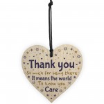 THANK YOU Gifts Colleague Gifts Heart Plaque Best Friend Sign 