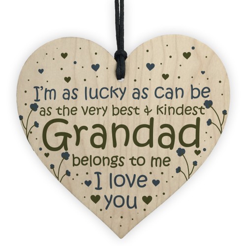 Grandad Gifts Grandad Birthday Card Gifts Heart Gifts Grandchild