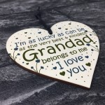 Grandad Gifts Grandad Birthday Card Gifts Heart Gifts Grandchild