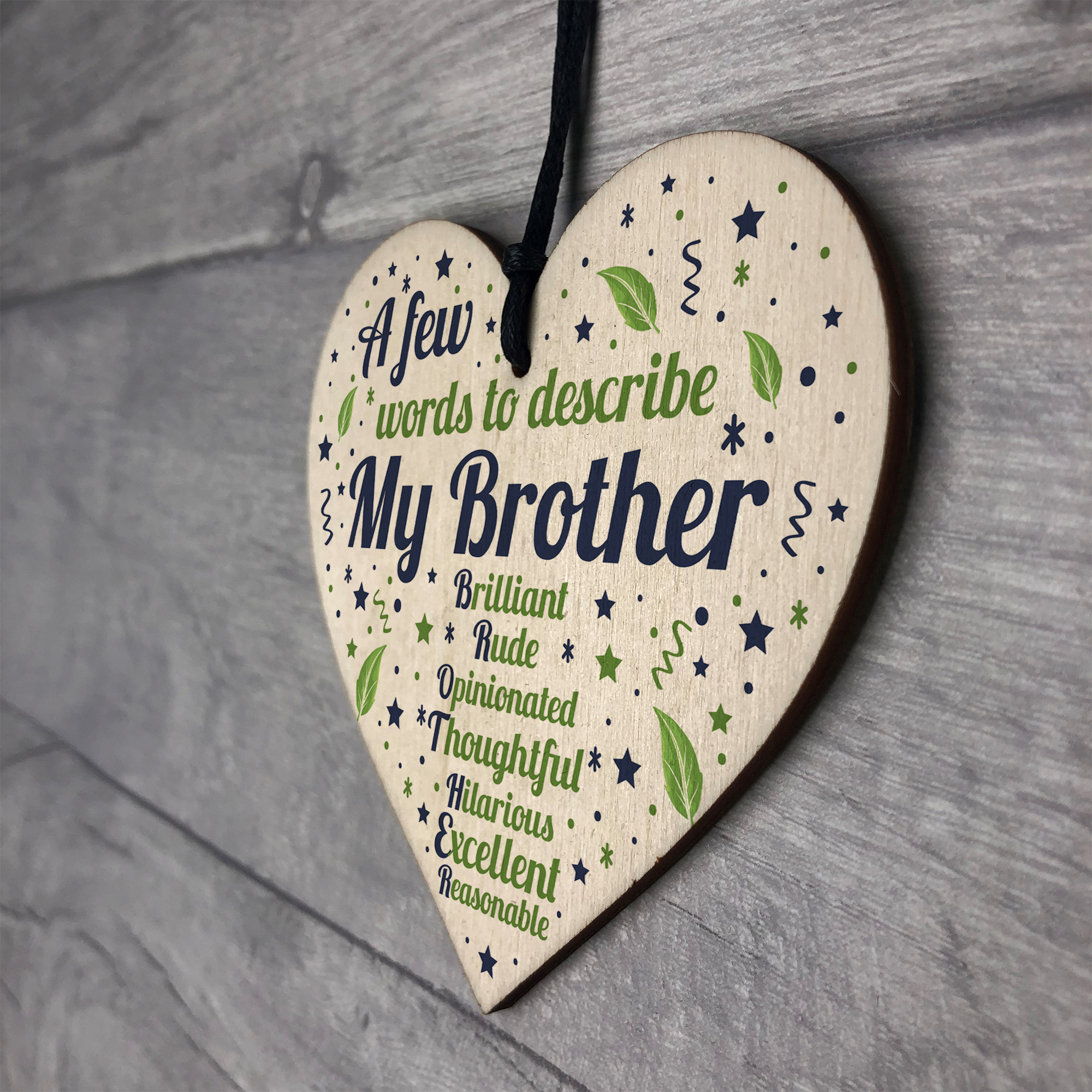 words-to-describe-my-brother-wooden-heart-novelty-birthday-gifts