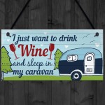 Funny Novelty Caravan Plaque Home Decor Garden Sign Gifts