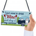 Funny Novelty Caravan Plaque Home Decor Garden Sign Gifts