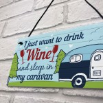 Funny Novelty Caravan Plaque Home Decor Garden Sign Gifts