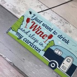 Funny Novelty Caravan Plaque Home Decor Garden Sign Gifts