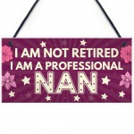 Mothers Day Birthday Gift For Nan Nanny Nana Grandma Plaque