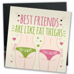 FUNNY BEST FRIEND CARD Friendship Plaque Funny Birthday Gifts