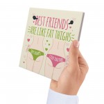 FUNNY BEST FRIEND CARD Friendship Plaque Funny Birthday Gifts