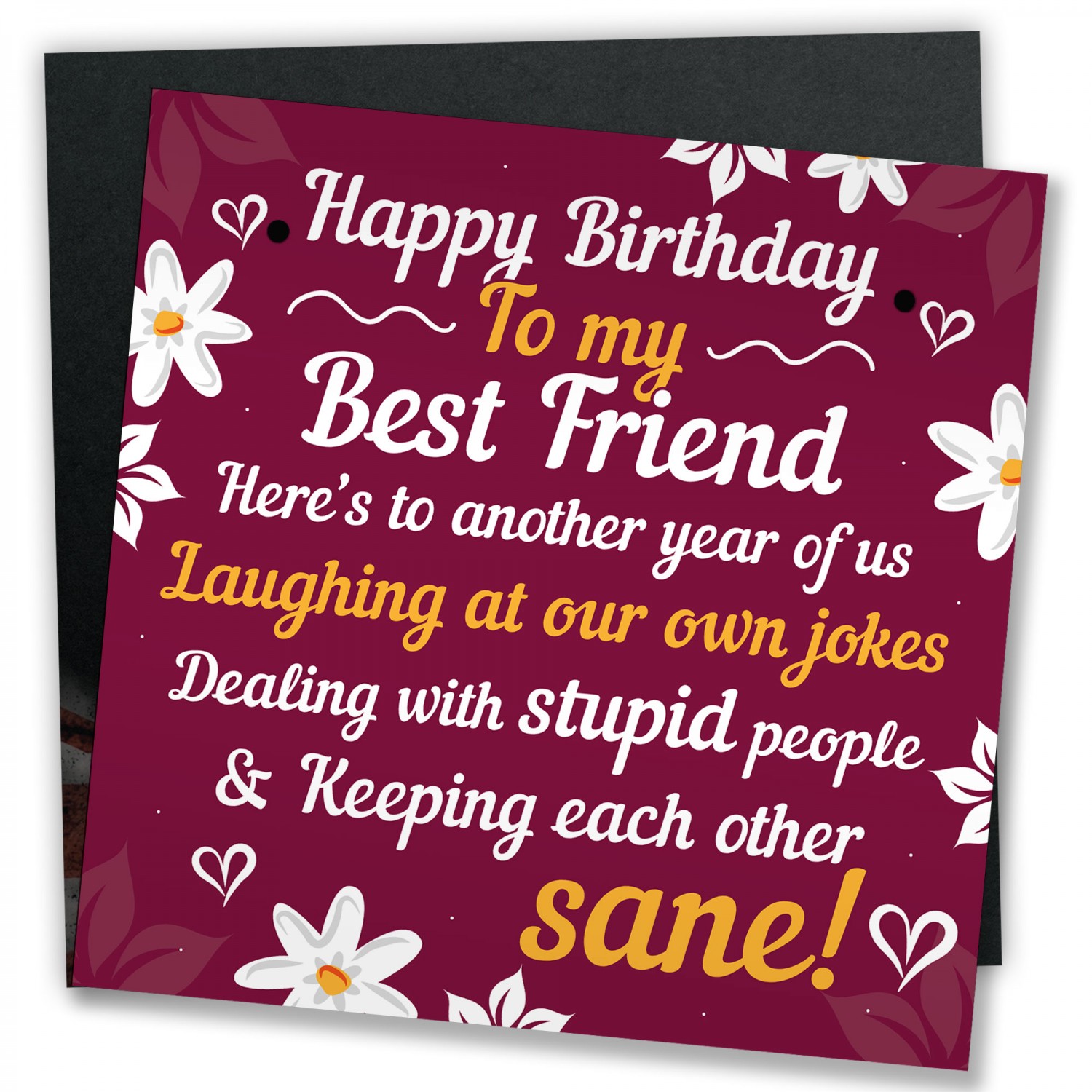  HAPPY  BIRTHDAY  Card Best  Friend  Birthday  Gift Friendship 