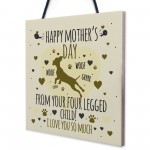 Funny Mother's Day Card Joke Mum Gift Humour Card From Dog