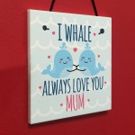 Funny Joke Mothers Day Birthday Card Plaque Gift For Mum