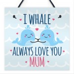 Funny Joke Mothers Day Birthday Card Plaque Gift For Mum