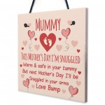 Mothers Day Card From Bump Mummy To Be Gifts Sign Mum Gifts