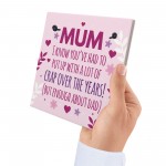 Funny Mum Birthday Card Funny Mothers Day Card From Daughter