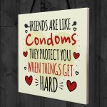 Funny Rude Best Friend Birthday Card Friendship Sign Novelty