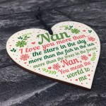 Nan Gifts For Birthday Mother's Day Gift Card Nan Gifts Keepsake