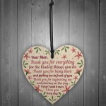 Special Mothers Day Gifts Novelty Wooden Heart Gifts For Mum