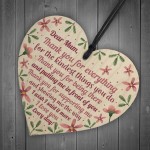 Special Mothers Day Gifts Novelty Wooden Heart Gifts For Mum