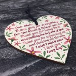 Special Mothers Day Gifts Novelty Wooden Heart Gifts For Mum