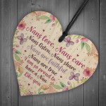 Special Nan Gifts Birthday Gifts Wooden Heart Mother's Day Gifts