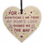 Special Mothers Day Gift Heart Thank You Gift For Mum Birthday