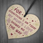 Special Mothers Day Gift Heart Thank You Gift For Mum Birthday