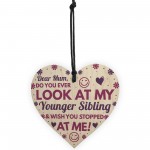 Funny Rude Birthday Gifts For Mum Novelty Wooden Heart Gifts