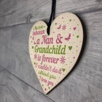 Nan Gifts From Grandchildren Wooden Heart Birthday Gifts For Nan