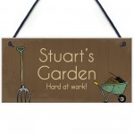 Garden Signs Personalised Any Name Summer House Garden Shed