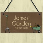 Garden Signs Personalised Any Name Summer House Garden Shed