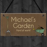 Garden Signs Personalised Any Name Summer House Garden Shed