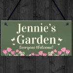 PERSONALISED Garden Sign Summer House Sign Gifts For Women Mum