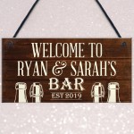 PERSONALISED Bar Sign Garden Sign Shed Plaque Man Cave Sign Gift