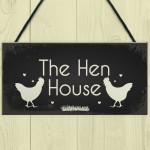 Funny Hen Cockerel Rooster Plaque Sign Chicken Hen House Sign