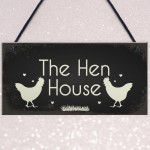 Funny Hen Cockerel Rooster Plaque Sign Chicken Hen House Sign