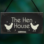 Funny Hen Cockerel Rooster Plaque Sign Chicken Hen House Sign