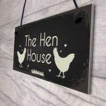 Funny Hen Cockerel Rooster Plaque Sign Chicken Hen House Sign