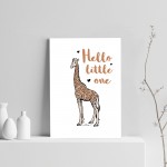 Safari Animal Nursery Print / Baby Room Decor / Nursery Wall Art