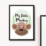 Nursery Print Framed Nursery Decoration Animal Print For Nursery