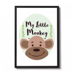 Nursery Print Framed Nursery Decoration Animal Print For Nursery