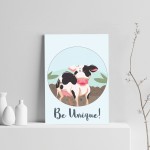 Cow Animal Prints For Nursery / Wall Art For Baby Room Nursey